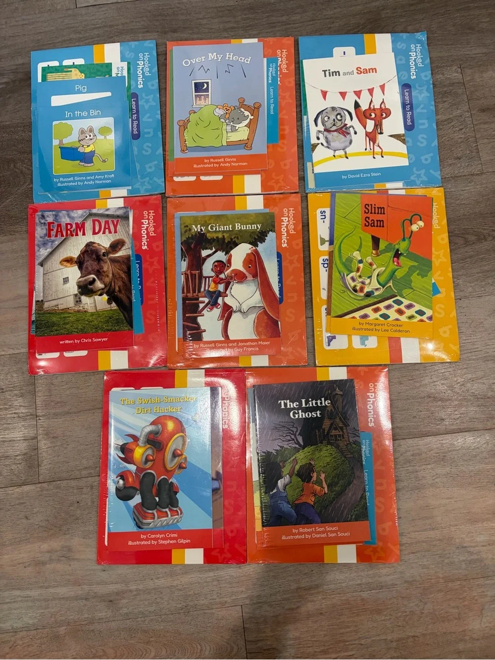 Hooked on Phonics 8- NEW Packs Learn to Read /Pre-Readers Homeschool Reading